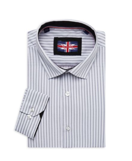 Полосатая классическая рубашка SOUL OF LONDON
