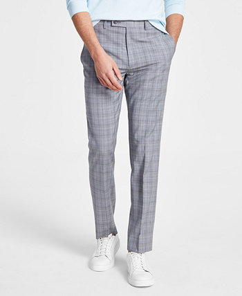 Мужские облегающие шерстяные эластичные брюки Calvin Klein