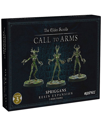 The Elder Scrolls Call To Arms Spriggans Expansion 3 Неокрашенные смоляные миниатюрные основы, ролевая игра, фигурки главы 3, фигурки в масштабе 32 мм, ролевая игра Modiphius
