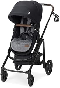 Maxi-Cosi Tayla Max Modular Stroller, Multiple Modes of use: Stroller seat Instantly converts to a Lie-Flat Carriage and Both are Reversible for Parent- or World-Facing Views, Onyx Wonder Maxi-Cosi