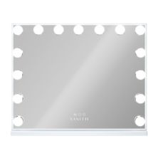 VANITII 15-led Bulbs Hollywood  Mirror  White with Lights Wall Mount USB Port Vanitii