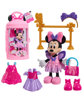 Кукла-балерина Disney Junior Fabulous Fashion, набор из 13 предметов и аксессуаров Minnie Mouse
