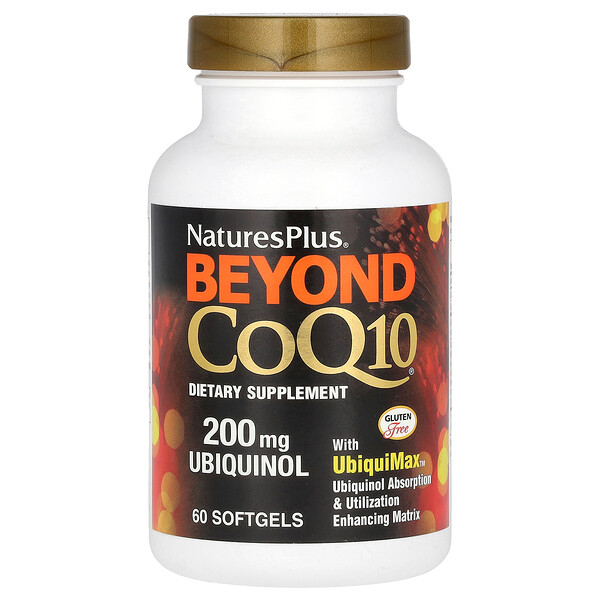 Beyond CoQ10, 60 мягких таблеток NaturesPlus