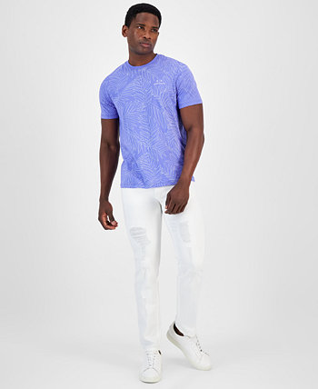 Мужская футболка стандартного кроя с изображением ладони, созданная для Macy's Armani