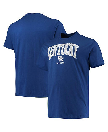 Мужская футболка Royal Kentucky Wildcats Big and Tall Arch Over с надписью Champion