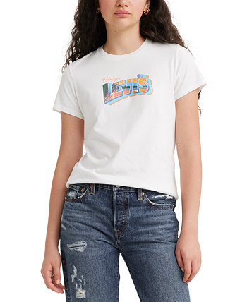 Trendy Plus Size Perfect Postcard Logo T-Shirt Levi's®