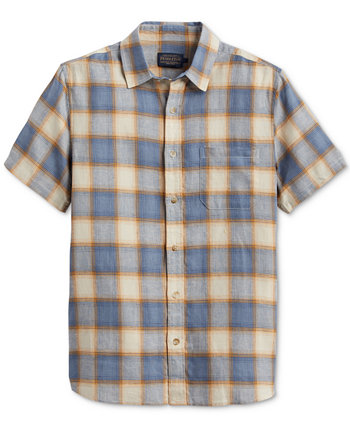 Men's Dawson Plaid Short Sleeve Button-Front Shirt Pendleton