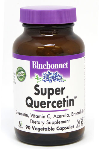 Bluebonnet Nutrition Super Quercetin® -- 90 растительных капсул Bluebonnet Nutrition