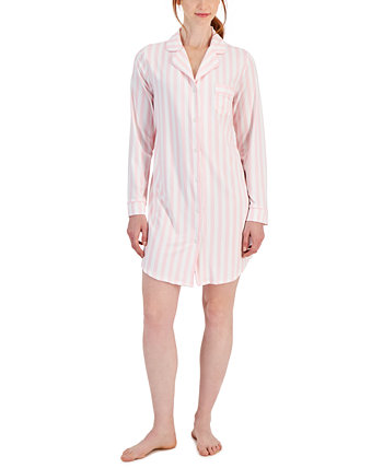 Замшевая супер мягкая вязаная пижамная ночная рубашка, созданная для Macy's Charter Club