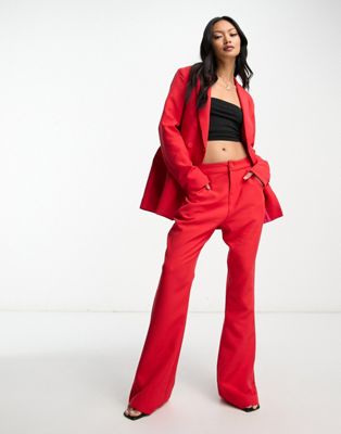 Ярко-красные брюки с напуском Never Fully Dressy Dynasty NEVER FULLY DRESSED