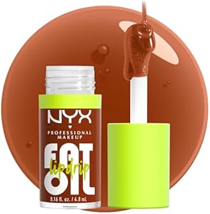 Веганский увлажняющий блеск для губ Fat Oil Lip Drip, до 12 часов увлажнения - My Main (Прозрачный) Nyx