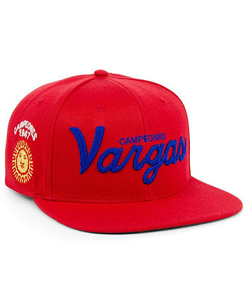 Мужская красная кепка Vargas Campeones Snapback Rings & Crwns