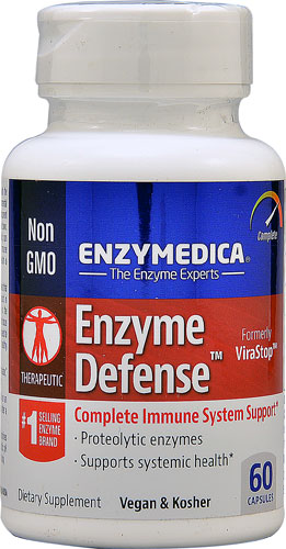 Энзим Defense Regular Strength - 60 капсул - Enzymedica Enzymedica