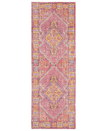 Цветной коврик Caruso Kilim размером 22 x 61 дюйм French Connection