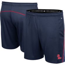 Men's Colosseum Navy Ole Miss Rebels Laws of Physics Shorts Colosseum