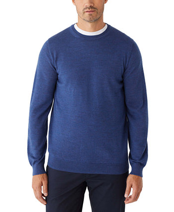 Мужской свитер из мериносовой шерсти с круглым вырезом и длинными рукавами FRANK AND OAK