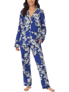 Классический пижамный комплект с длинным рукавом и вырезом (хлопок и спандекс) BedHead Pajamas