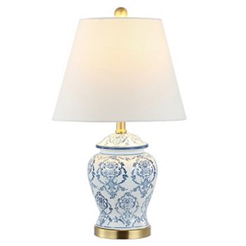 Juliana Traditional Classic Chinoiserie Ceramic Led Table Lamp Jonathan Y Designs