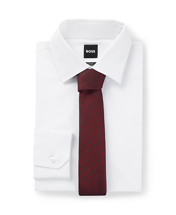 Men's Micro-Patterned Jacquard Tie BOSS