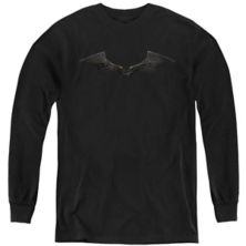 The Batman (2022) Chest Logo Youth Long Sleeve Sweatshirt Licensed Character