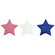 Americana Star-Shaped 3-pack Throw Pillow Set Americana