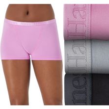 Women's Hanes® Originals Ultimate SuperSoft Boxer Brief 3-Pack Underwear Set 46USBB Hanes