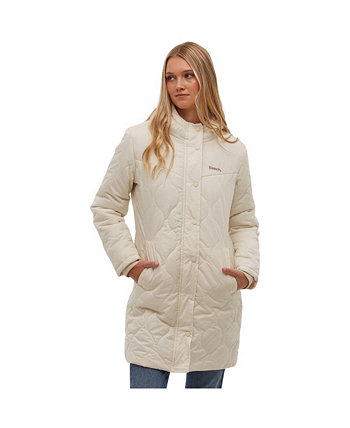 Women's Bench Dakoah Honeycomb Quilted Midi Jacket Bench DNA