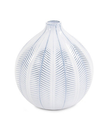 Шеврон керамический глобус большая ваза Howard Elliott