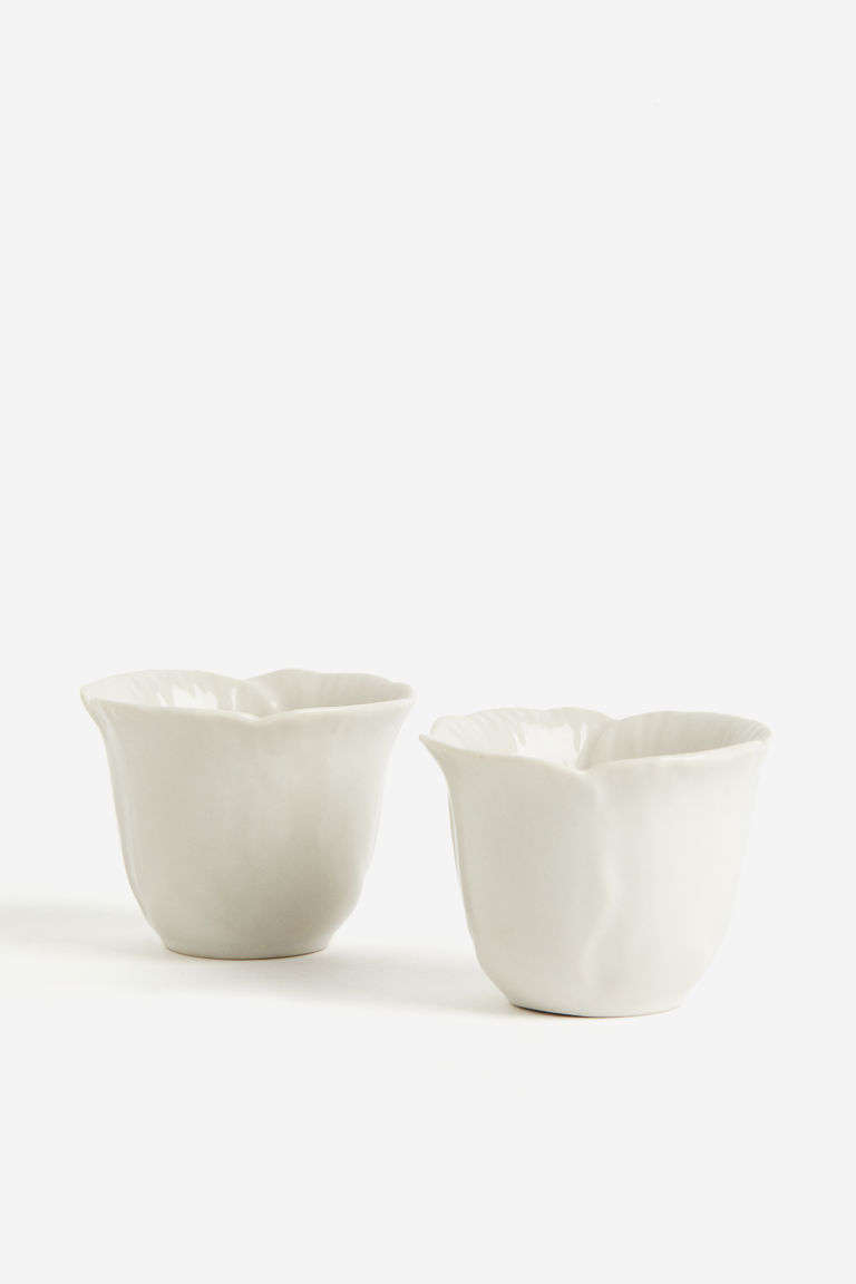2 упаковки керамических чашек для яиц H&M