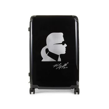 28-дюймовый металлический чемодан-спиннер Karl Karl Lagerfeld Paris
