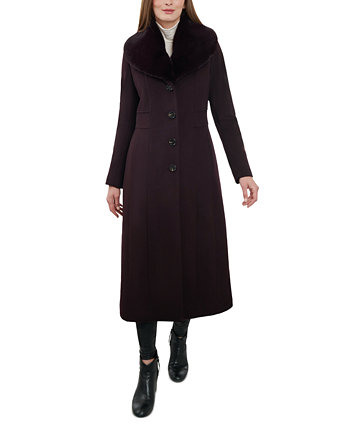Женское длинное пальто из смесовой шерсти, созданное для Macy's Anne Klein