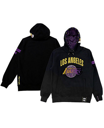 Мужской и женский пуловер с капюшоном NBA x Los Angeles Lakers Culture & Hoops черного цвета Two Hype