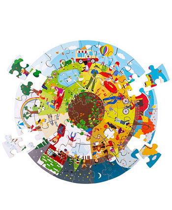 - Seasonal Circular Floor Puzzle Bigjigs Toys