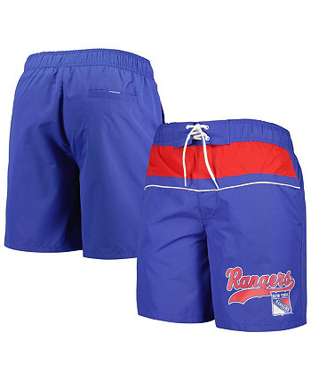 Мужские синие плавательные шорты New York Rangers для фристайла и волейбола Starter