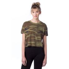 Женская винтажная укороченная футболка с альтернативным хедлайнером Alternative