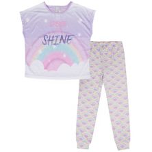 Пижамный комплект с топом и брюками Jellifish для девочек 4–14 лет Jellifish