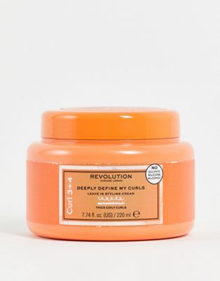 Revolution Haircare Deeply Define My Curls Leave In Styling Cream Revolution