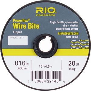 RIO Powerflex Wire Bite Tippet 15 футов RIO