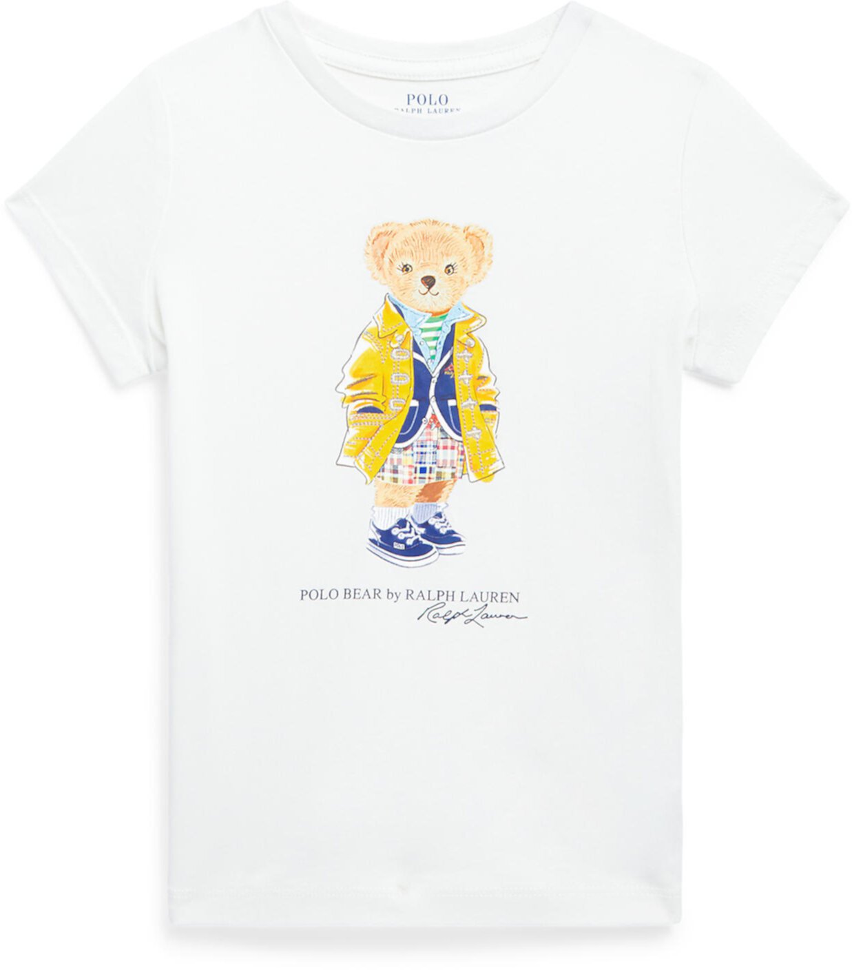 Футболка Polo Bear из хлопкового джерси (для маленьких детей) Polo Ralph Lauren