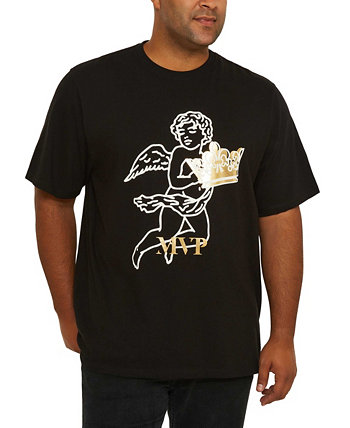 Мужская футболка с логотипом Big and Tall Crown Mvp Collections By Mo Vaughn Productions