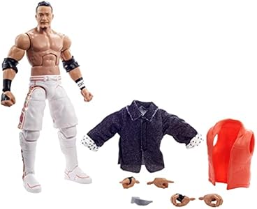 Mattel WWE Kushida Elite Collection Action Figure, 6-in Posable Collectible Toy for Mattel WWE Fans Ages 8 Years Old & Up Mattel