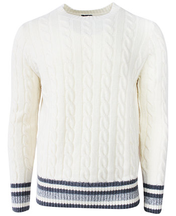Men's Aspen Relaxed-Fit Cable-Knit Sweater Benson