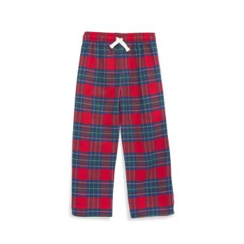 Маленький мальчик &amp;amp; Пижамные штаны в шотландскую клетку для мальчика Vineyard Vines