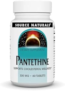 Source Naturals Pantethine, Supports Cholesterl Wellness*, 300 mg, 60 Tablets (Таблетки) Source Naturals