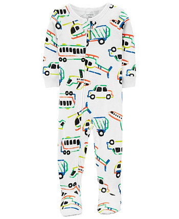 Сплошная пижама Footie Footie для малышей для мальчиков Carter's