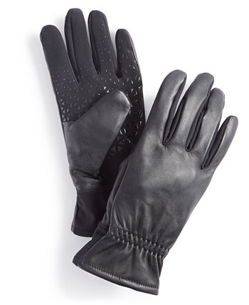 Мужские кожаные перчатки со сборками на запястьях UR Gloves