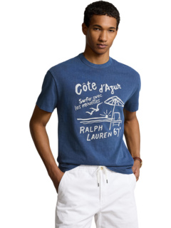Классическая футболка из джерси с вышивкой Polo Ralph Lauren