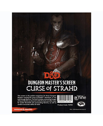 D D Curse of Strahd Dungeon Master's Screen Tabletop RPG DM Screen Dungeons Dragons Dungeons & Dragons