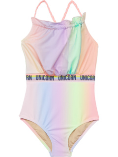 Сплошной комбинезон с поясом Unicorn Halter Sherbert Rainbow (Малыши / Маленькие дети / Старшие дети) Shade critters