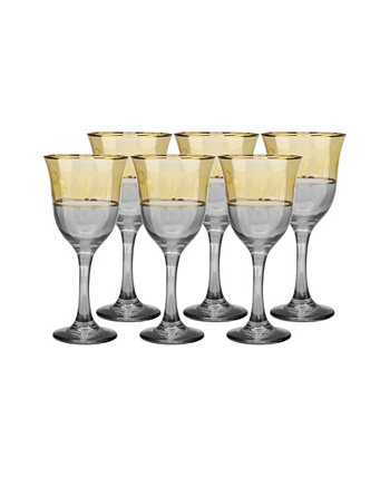 Water Glasses, Set of 6 Classic Touch